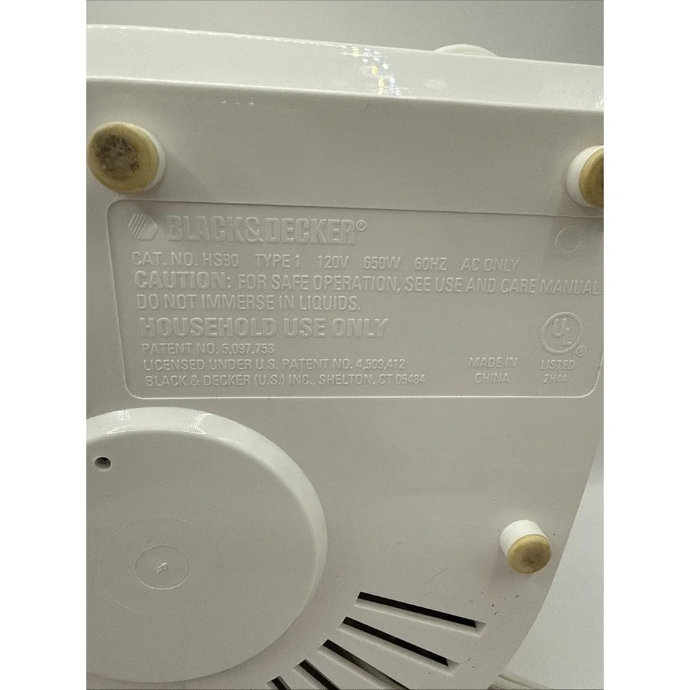 Black‎ & Decker Handy Steamer Plus HS90 Replacement Steaming Base & Drip Tray